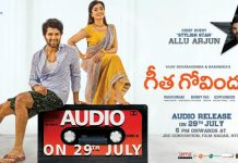 Stylish star for ‘Geetha Govindam’ audio launch Geetha Govindam