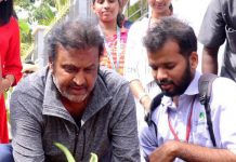 Mohan Babu accepts the green challenge Mohan Babu