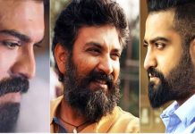 రాజమౌళి వాళ్లకు కథ చెప్పాడా..? ram charan ntr fan made rrr poster