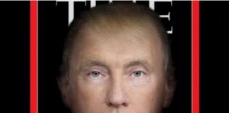 donald trump vladmir putin time magazine