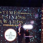 Rana at Times Business Awards 2018
