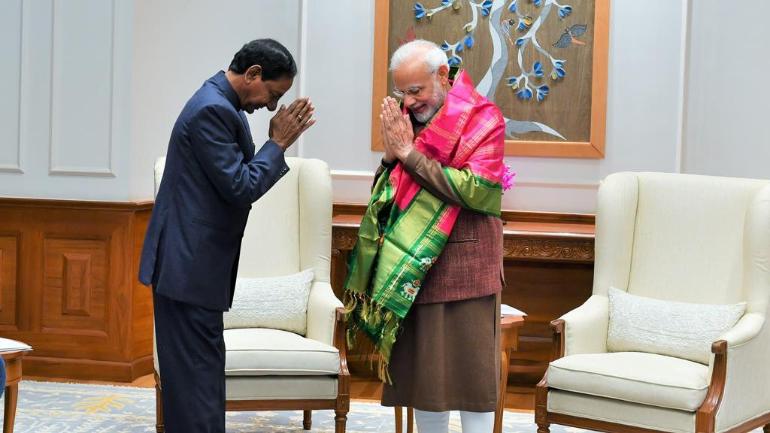 narendra modi adopts kcr rythu bandhu