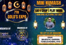 Ramzan’s Mini Numaish – 7th Gold’s Expo awaits you in Hyderabad