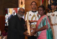 MM Keeravani conferred with Padma Shri Award
